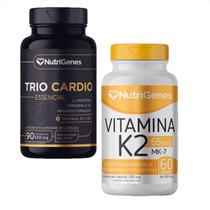 Trio Cardio + Vitamina K2 - MK-7 - Nutrigenes Trio Cardio + Vitamina K2 - MK-7 - Nutrigenes