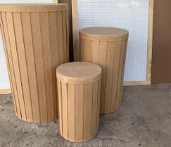 Trio cilindro ripado Trio cilindro ripado