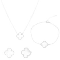 Trio Conjunto Trevo Madrepérola Virgínia