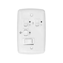 Trio controle p/2 lâmpadas c/capacitor