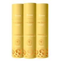 Trio Crespos Shampoo, Condicionador e Creme De Pentear - Dhonna Nutrição e Definição para Crespos Trio Crespos Shampoo, Condicionador e Creme De Pentear - Dhonna Nutrição e Definição para Crespos