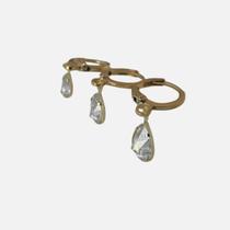 Trio de Argolas Shine Banhado a Ouro (SEMIJOIA)