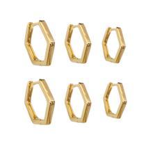 Trio de Argolinhas Semijoia Brinco