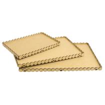 Trio de Bandeja Retangular Pérolas 1 Fileira P M G Festa Decoração Mdf Madeira Trio de Bandeja Retangular Pérolas 1 Fileira P M G Festa Decoração Mdf Madeira