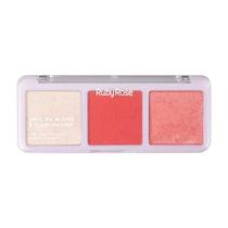 Trio De Blush E Iluminador Ruby Rose 20,8g