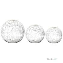 Trio de Bolas Transparente Trio de Bolas Transparente