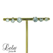 Trio de brincos ponto de luz prata 925 Trio de brincos ponto de luz prata 925