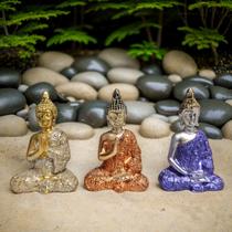 Trio de Buda super premium decorativos decoração Casa Sala Rack miniatura resina Trio de Buda super premium decorativos decoração Casa Sala Rack miniatura resina