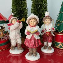 Trio de Cantores Natalinos - 20cm