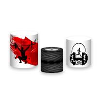 Trio De Capa Cilindro - Academia Exercício Funcional Vermelho 011