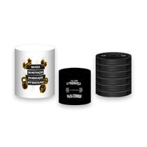 Trio De Capa Cilindro - Academia Preto 010 Trio De Capa Cilindro - Academia Preto 010