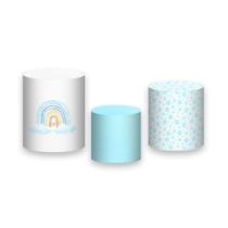 Trio De Capa Cilindro - Céu Azul Arco-íris 040