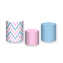 Trio De Capa Cilindro - Chá Revelação Simples Candy 007 Trio De Capa Cilindro - Chá Revelação Simples Candy 007