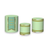 Trio De Capa Cilindro - Fisioterapia Verde 011 Trio De Capa Cilindro - Fisioterapia Verde 011