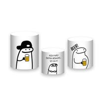 Trio De Capa Cilindro - Flork Bento Cake Cerveja Beer 013