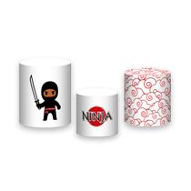 Trio De Capa Cilindro, Ninja Cute 069 Trio De Capa Cilindro, Ninja Cute 069