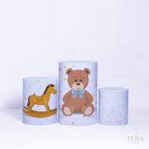 Trio de Capa Cilindro para Festa Infantil Veste Fácil C/elástico Brinquedos Trio de Capa Cilindro para Festa Infantil Veste Fácil C/elástico Brinquedos