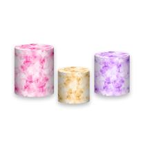 Trio De Capa Cilindro - Tie Dye Candy Colors 007 Trio De Capa Cilindro - Tie Dye Candy Colors 007