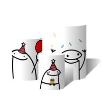 Trio de Capas Cilíndricas Versátil Flork Aniversario c/ Elástico Trio de Capas Cilíndricas Versátil Flork Aniversario c/ Elástico