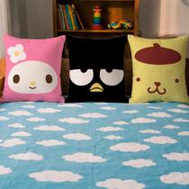 Trio de capas de almofada hello kitty