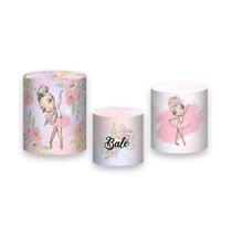 Trio de Capas de Cilindro - Bailarina Loira Balé 010 Trio de Capas de Cilindro - Bailarina Loira Balé 010