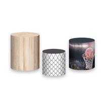 Trio de Capas de Cilindro - Bola de Basquete Na Sexta 003 Trio de Capas de Cilindro - Bola de Basquete Na Sexta 003