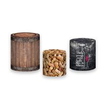 Trio de Capas de Cilindro - Boteco Vinhos Elegante 006