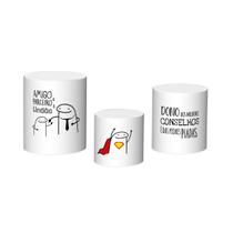 Trio de Capas de Cilindro - Dia dos Pais Flork Frases 011 Trio de Capas de Cilindro - Dia dos Pais Flork Frases 011