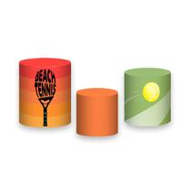 Trio de Capas de Cilindro - Esporte Beach Tennis Areia 009