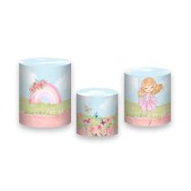 Trio de Capas de Cilindro - Fada Cute 002