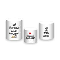 Trio de Capas de Cilindro - Flork Orgulho Mineiro 020 Trio de Capas de Cilindro - Flork Orgulho Mineiro 020