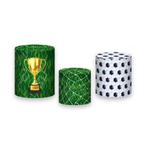 Trio de Capas de Cilindro - Futebol Verde Troféu 020