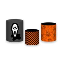 Trio de Capas de Cilindro - Halloween Olhos de Fantasma 030