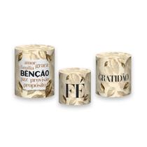 Trio de Capas de Cilindro - Igreja Fé Gratidão Benção 043