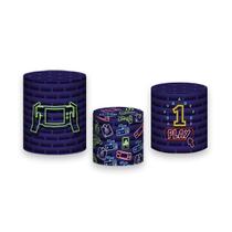 Trio de Capas de Cilindro - Video Game Play 009