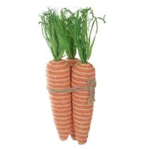 TRIO DE CENOURA LARANJA DECORATIVAS 22cm