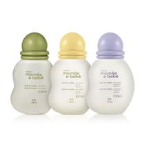Trio de Colônias Mamãe e Bebê 300ml Natura