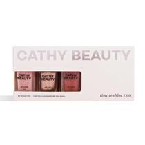 Trio de Esmaltes Time To Shine Cathy Beauty