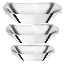 Trio de Gamela Aluminio de 2, 4 e 7 litros