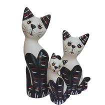 Trio de Gatos: Um Toque de Alegria e Aconchego para sua Casa - Lumes Decoraçoes