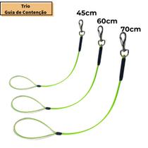 Trio de Guia de Contenção VERDE 45,60 e 70cm Banho e Tosa Veterinario Pet Shop Groomer - Caes e Gato Trio de Guia de Contenção VERDE 45,60 e 70cm Banho e Tosa Veterinario Pet Shop Groomer - Caes e Gato