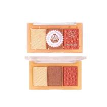 Trio de iluminador, bronzer e blush - docinhos brasileiros - sp colors Trio de iluminador, bronzer e blush - docinhos brasileiros - sp colors