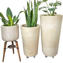 Trio de Luxo Vaso Planta Para Sala Grande Decoração Interna Trio de Luxo Vaso Planta Para Sala Grande Decoração Interna