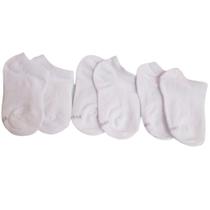 Trio De Meia Sapatilha Puket Baby Branco CB70659