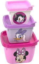 Trio de Potes Conect Minnie Rosa Plasútil