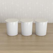 Trio de Potes Kit Higiene Quarto Infantil Lavável Marfim Trio de Potes Kit Higiene Quarto Infantil Lavável Marfim