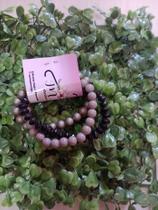 Trio de Pulseiras coloridas