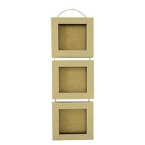 Trio de Quadrinhos Pendurar Enfeite Decoração Mdf Madeira Trio de Quadrinhos Pendurar Enfeite Decoração Mdf Madeira