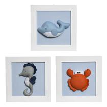 Trio De Quadros Mar Trio De Quadros Mar