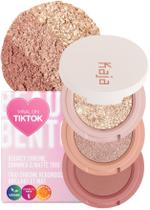 Trio de sombras KAJA Beauty Bento Collection 16 Peach Madeline